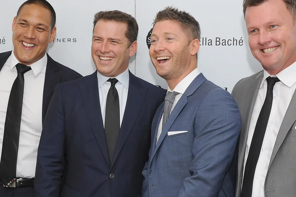 karl stefanovic michael clarke