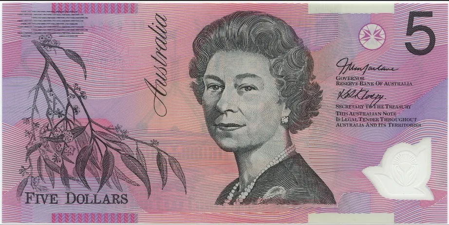 australian five dollars