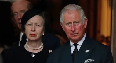 Charles holds a crisis meeting with his sister, Princess Anne