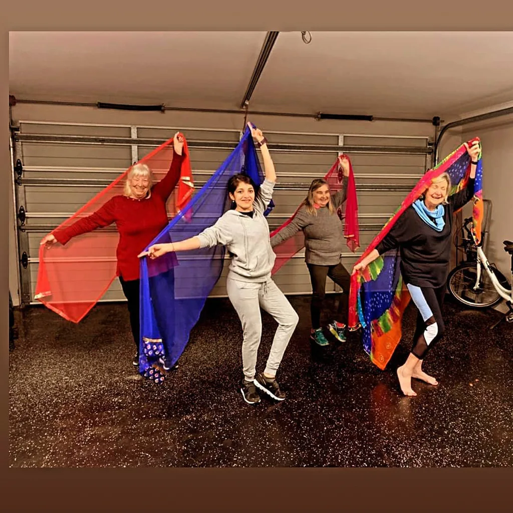 Pooja teaching class