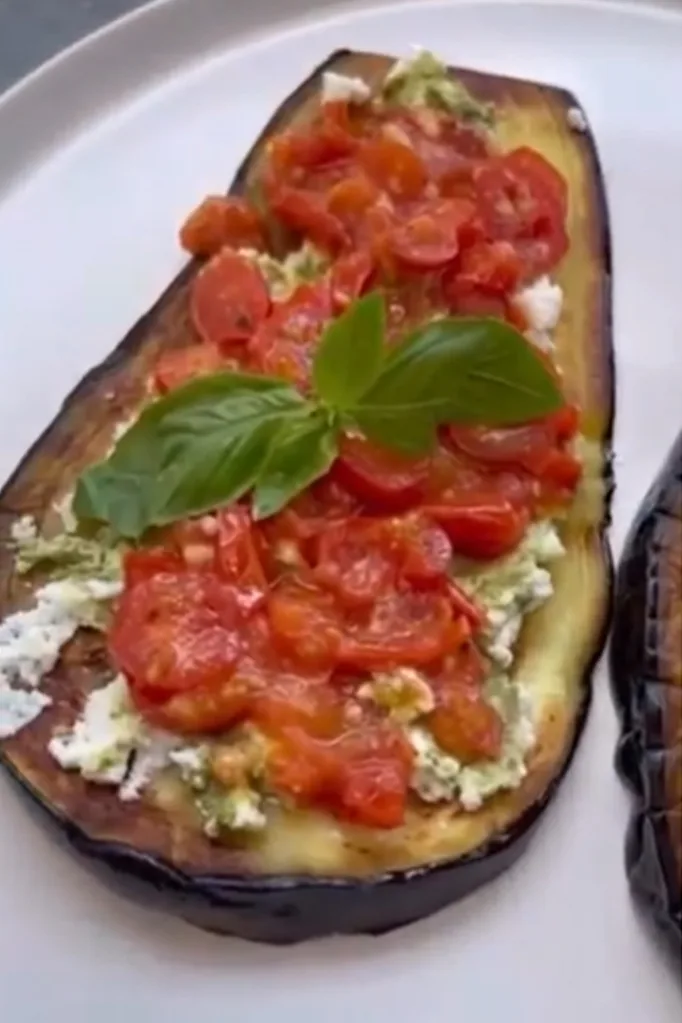eggplant stack