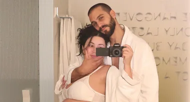 Martha Kalifatidis and Michael Brunelli welcome their first child!