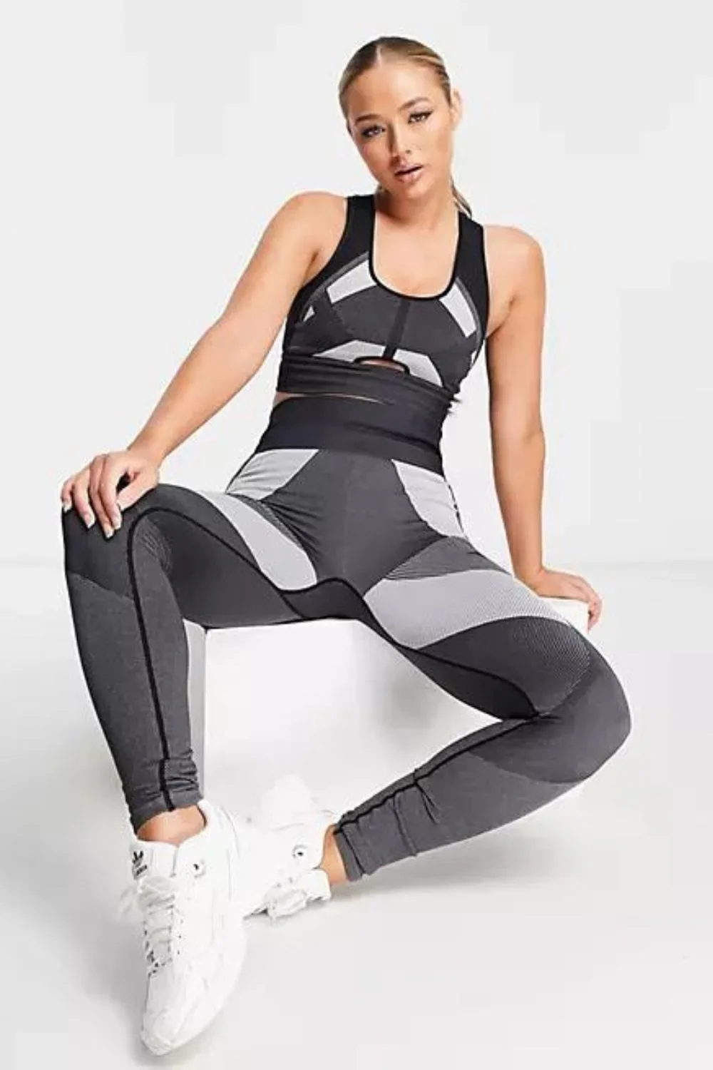 Woman wearing ASOS HIIT activewear