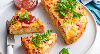 Affordable and tasty potato gem frittata recipe