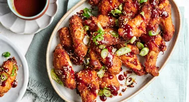 Air fryer crispy Chinese chicken nibbles
