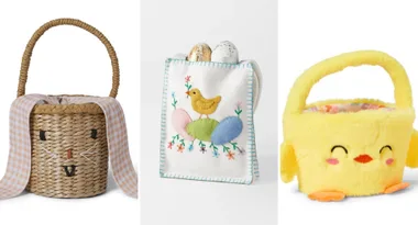 Hop to it! Get your Easter egg hunt sorted with these adorable baskets