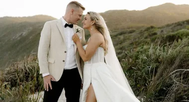 Former Bachelor stars Alisha Aitken-Radburn and Glenn Smith tie the knot