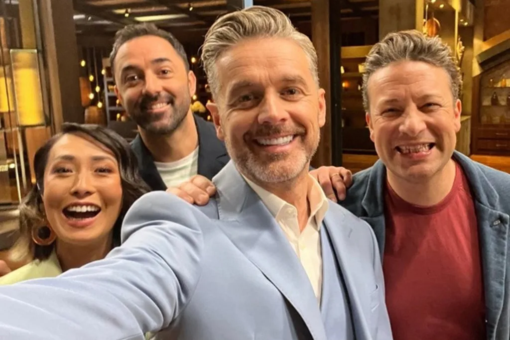 Jock Zonfrillo Melissa Leong Andy Allen Jamie Oliver