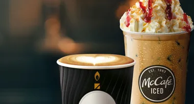 McCafé release cake-flavoured latte for their 30th birthday