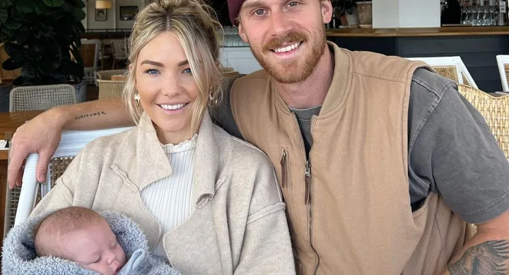 All the cutest family photos of Sam Frost’s adorable baby boy Theodore