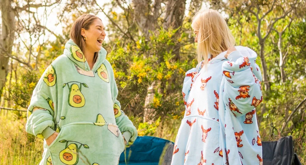 Get wrapped in adventure with these snuggly superhero Oodies