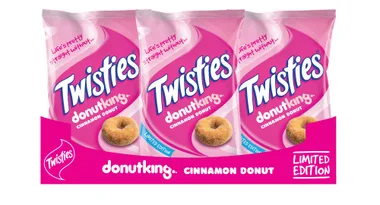 Cinnamon donut chips?! Twisties release unexpected flavour with Donut King