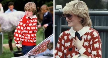 Princess Diana’s iconic sheep jumper found after 40 years