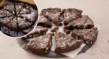 Dominos release new pizza-inspired brownie