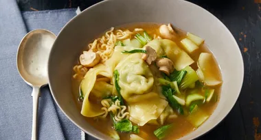 Spicy Thai-Style Short and Long Soup