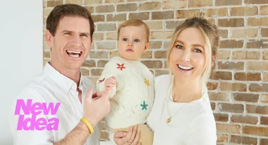 Sunrise’s Sam Mac showered with cuddles for his first Father’s Day