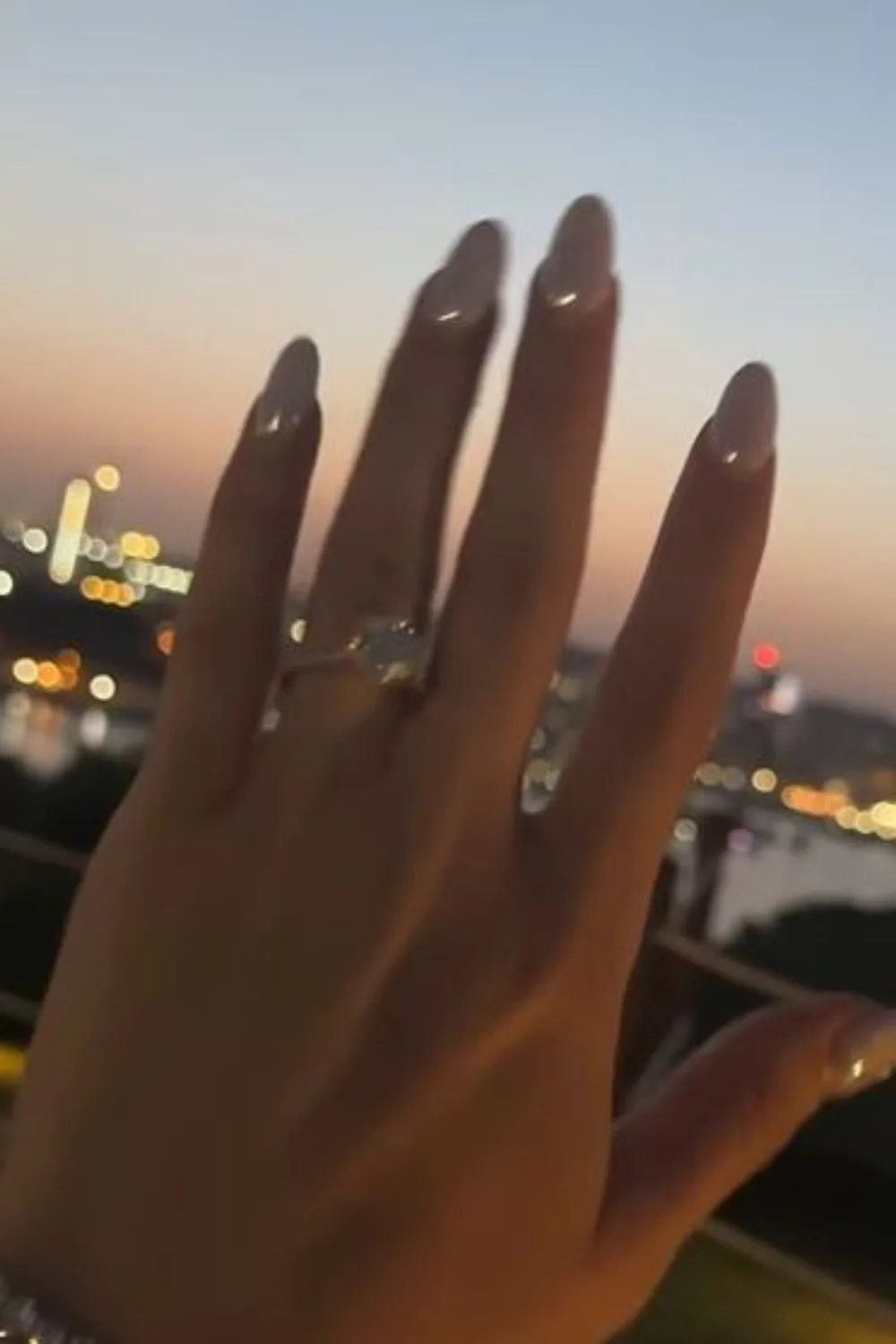 delta goodrem engagement ring