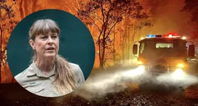 Fast spreading fires threaten Australia Zoo