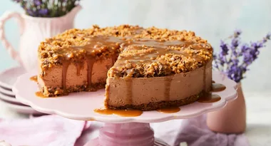 Caramel Toblerone Cheesecake