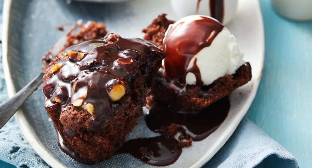 Choc Hazelnut and Raspberry Dessert Muffins recipe Recipe | New Idea