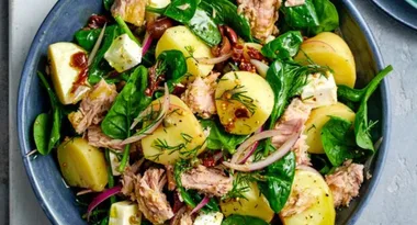 Greek Tuna and Potato Salad