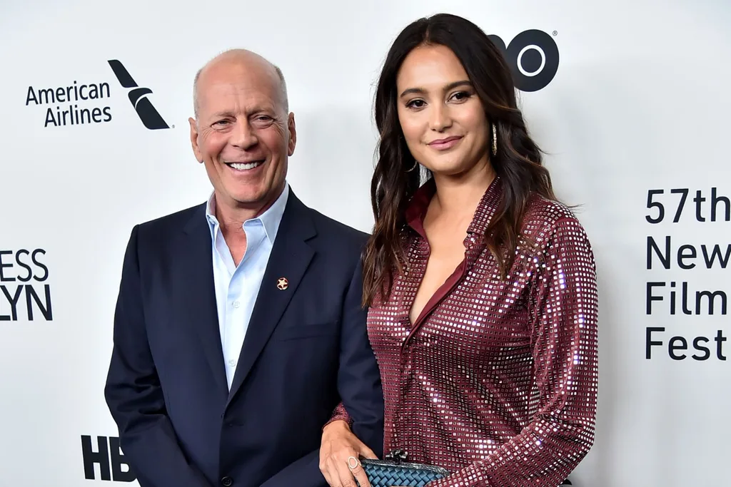 Bruce Willis and Emma Heming