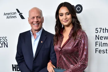 Bruce Willis and Emma Heming