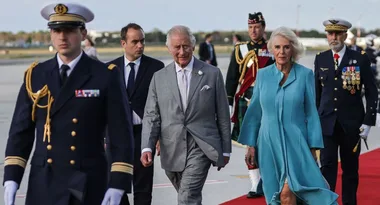 Queen Camilla struggles through royal tour