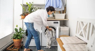 How do you organise a small laundry?