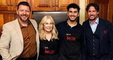 Sonia and Marcus dish up on their My Kitchen Rules semi-final elimination