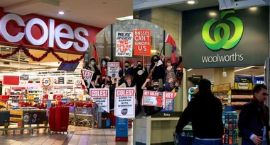 Coles and Woolworths workers are striking this Saturday