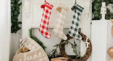 6 personalised Christmas stockings that will steal the show this festive season