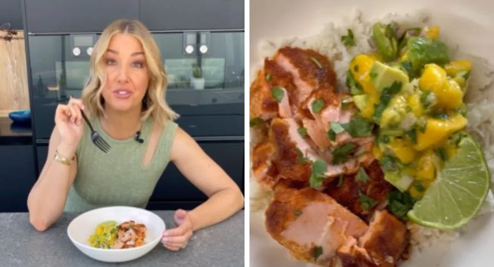 BBQ Salmon with Mango and Avocado Salsa recipe Recipe | New Idea