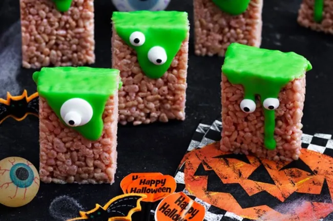 Rice Crispie Monsters