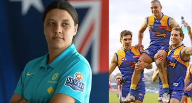 Who is the brother of Matildas captain, Sam Kerr?