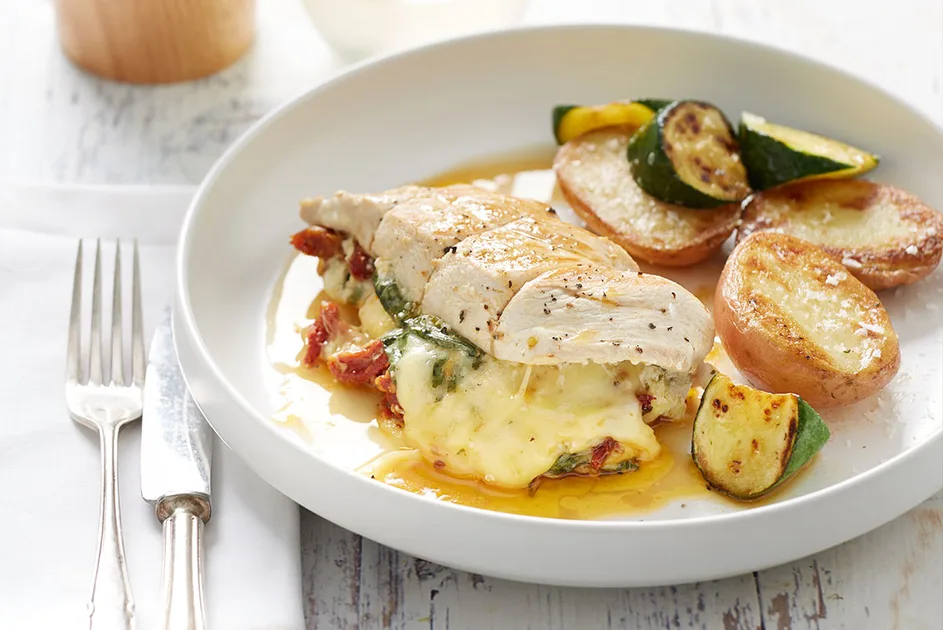 Caprese Stuffed Chicken Recipe | New Idea