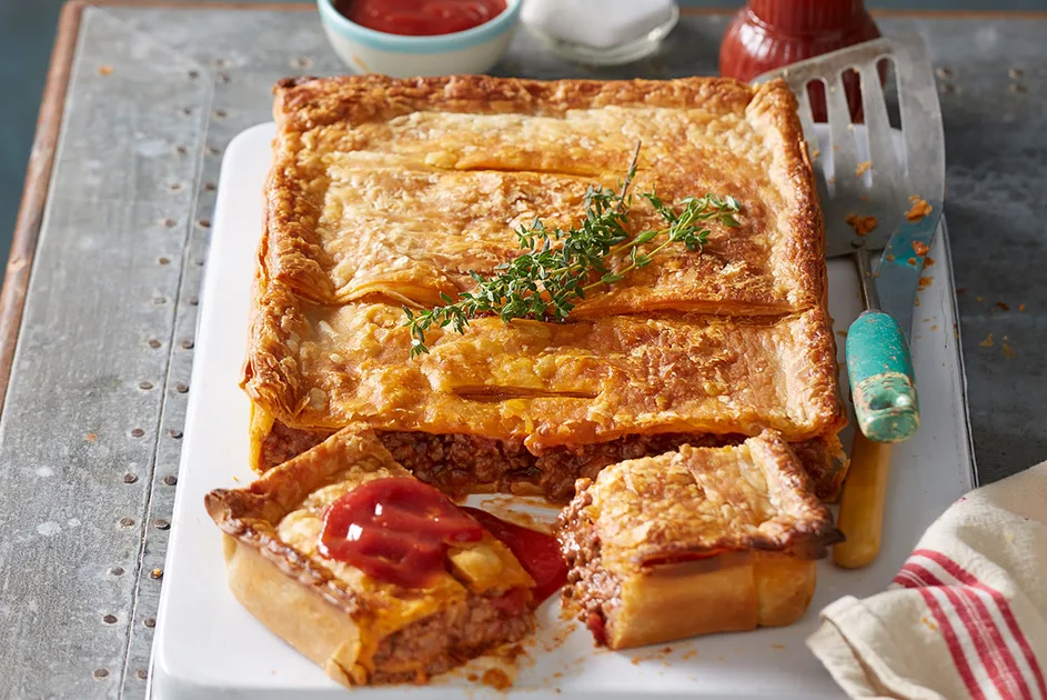Rich Lamb and Tomato Pie Recipe | New Idea