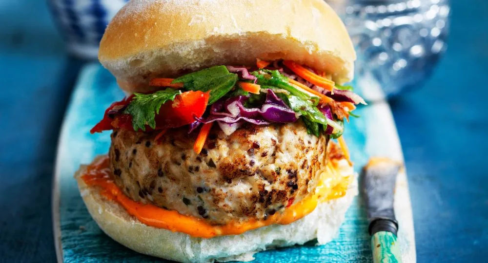Thai Chicken Burgers Recipe Recipe | New Idea