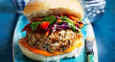 Thai Chicken Burgers Recipe