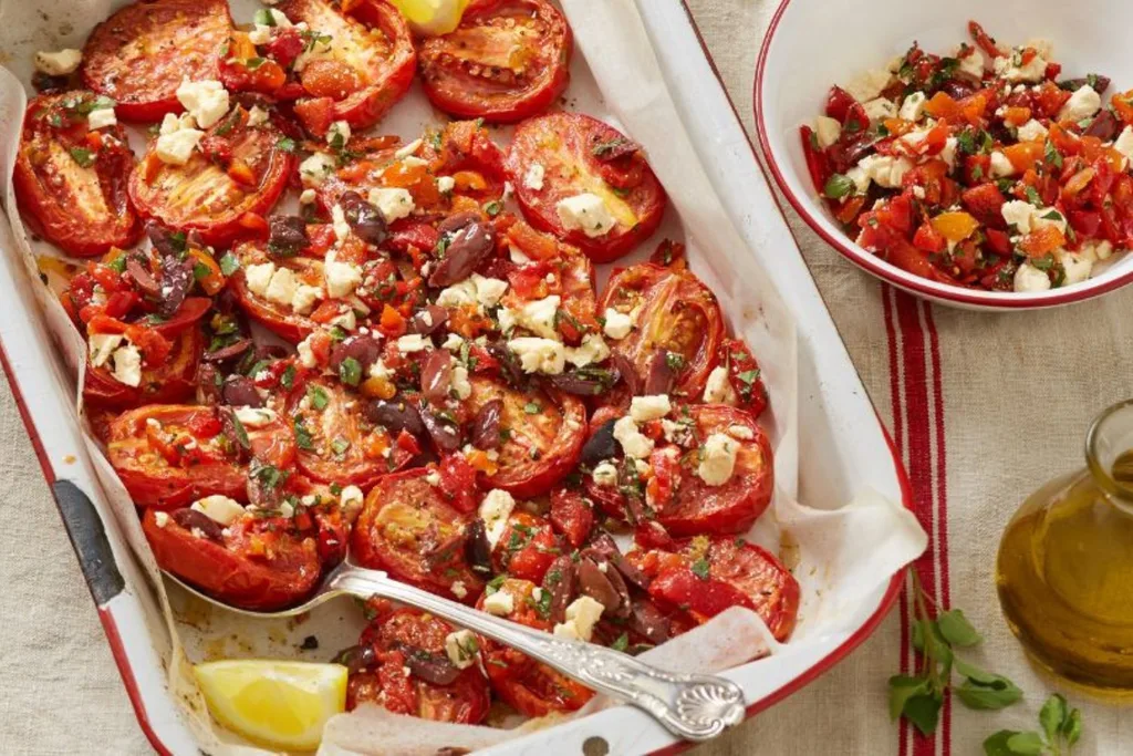 roasted-tomatoes-with-greek-salsa