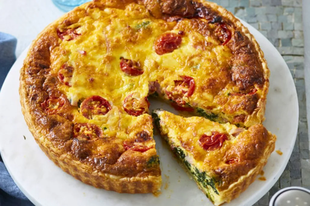 ham-cheese-tomato-spinach-quiche