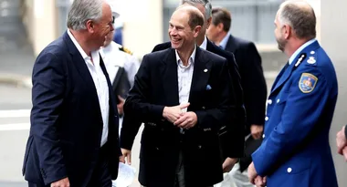Prince Edward has been spotted in Sydney