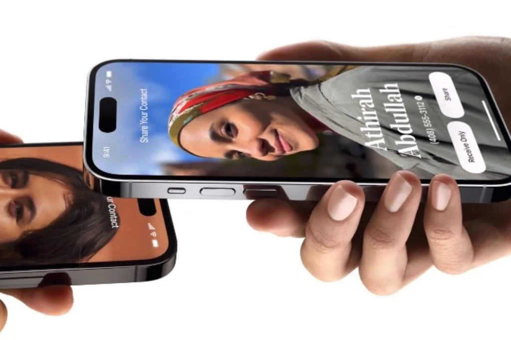 apple-namedrop-feature-ios-17