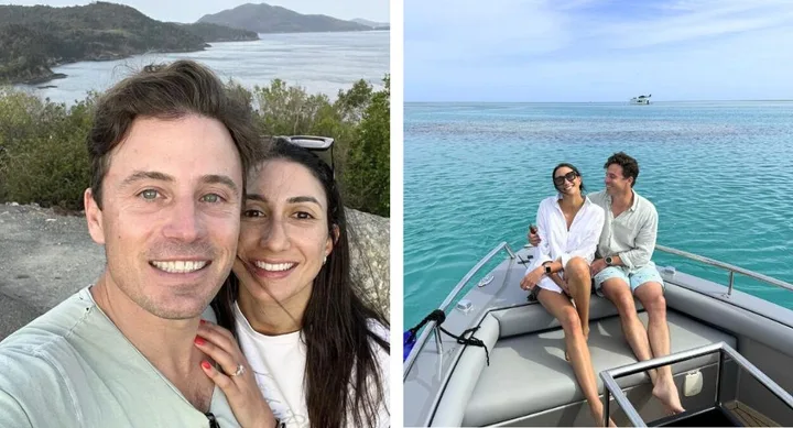 Sunrise weatherman James Tobin marries long-term girlfriend in secret ceremony