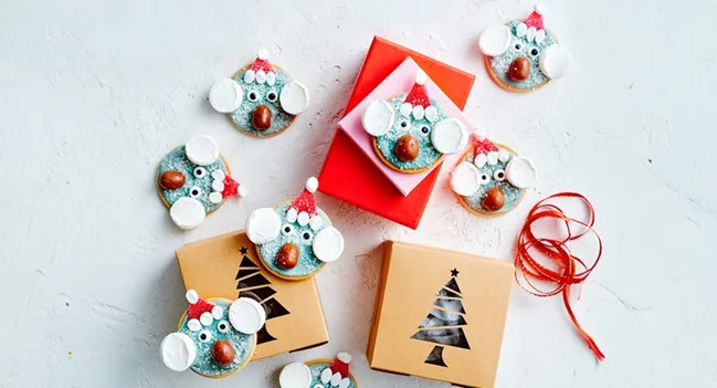 Koala Santa Biscuits