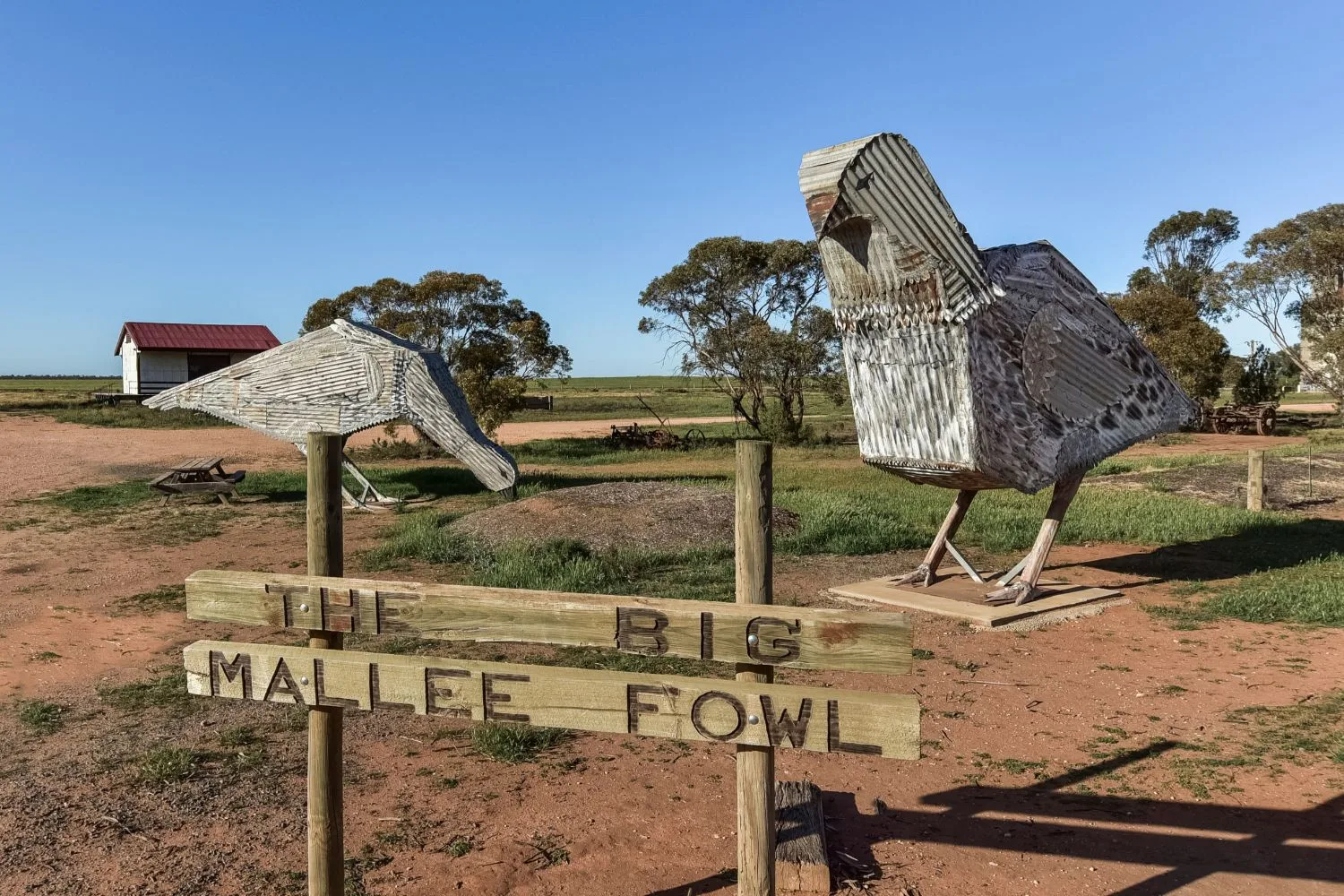 The Big Mallee Fowl tourist attraction Victoria