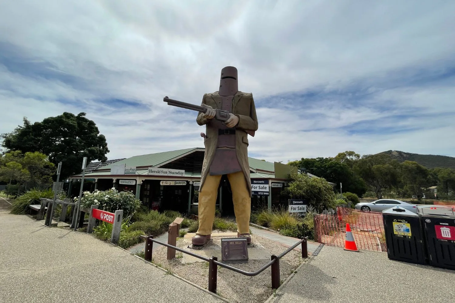 The Big Ned Kelly tourist attraction Victoria