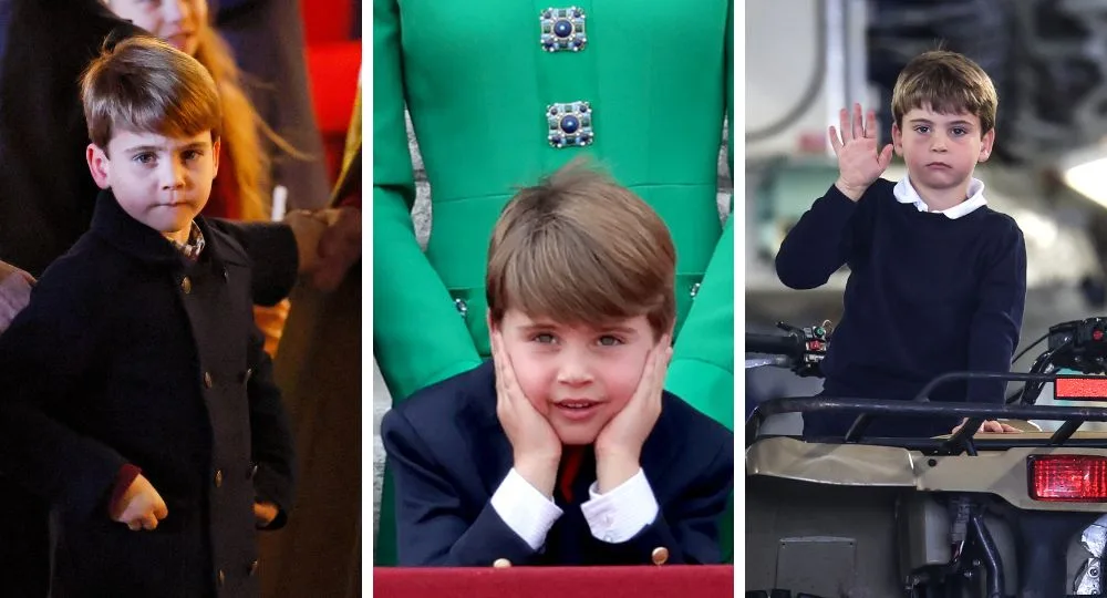 Who does Prince Louis look the most like?