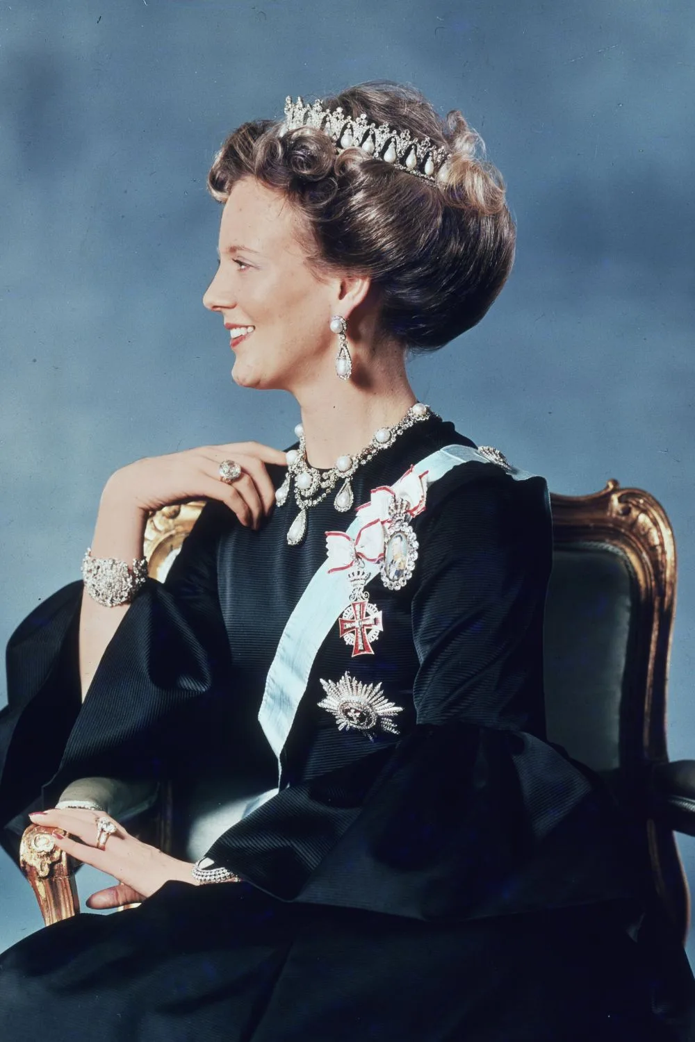 Queen Margrethe of Denmark 1972
