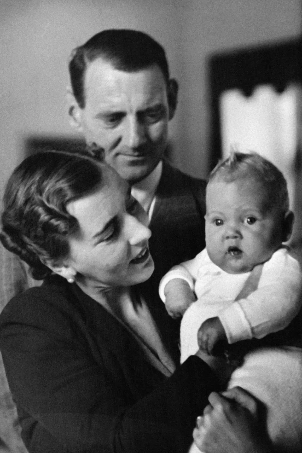 Queen Margrethe parents young